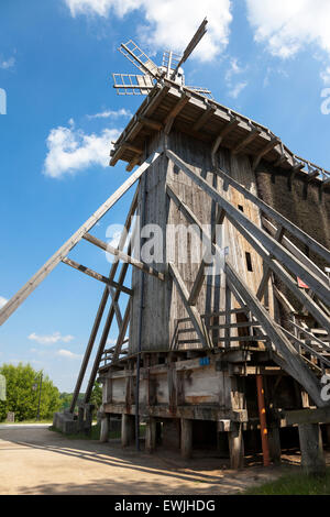 Torre di graduazione nel sale Ciechocinek opere - Ciechocinek, Polonia Foto Stock