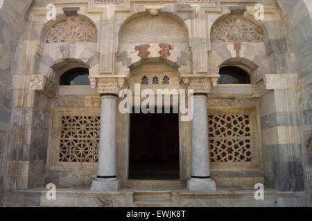 La rinnovata Moschea di Ilyas Bey, Turchia Foto Stock