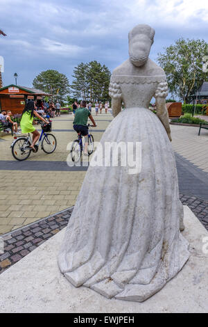 Erzsebet Kiralyne, 1837-1898, Keszthely, Balaton, Ungheria Ungheria Occidentale, Lago Balaton Foto Stock