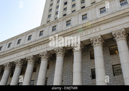 Stati Uniti Court House di Lower Manhattan, New York City Foto Stock