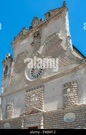 Italia Puglia Gravina in Puglia la chiesa barocca di Santa Maria delle Grazie | Italia Puglia la chiesa barocca di Santa Maria delle Grazie Foto Stock