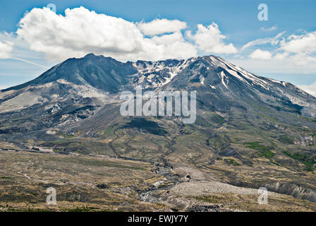 Mt. Sant'Elena, che mostra il cratere. Foto Stock