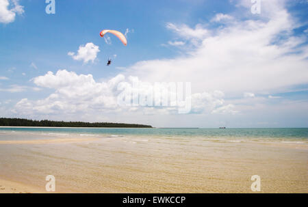 Bellissima natura e bellezza del mare, Songkla Thailandia Foto Stock