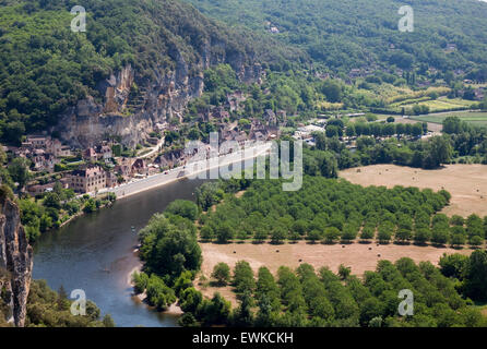 Giardini Marqueyssac Dordogne Francia Foto Stock