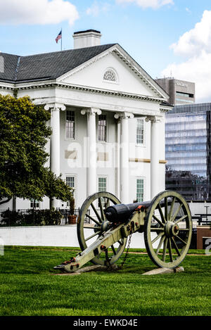 Nuovo Mercato Corporation Headquarters, Sud 4th Street, gioco d azzardo Hill, Richmond, Virginia Foto Stock