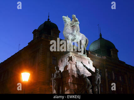 Grunwald monumento, Cracovia in Polonia Foto Stock