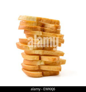 Burro pane tostato Foto Stock