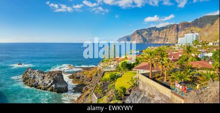 Tenerife - Los Gigantes Cliff, Isole Canarie, Spagna Foto Stock