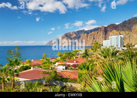 Tenerife, Los Gigantes, Isole Canarie, Spagna Foto Stock