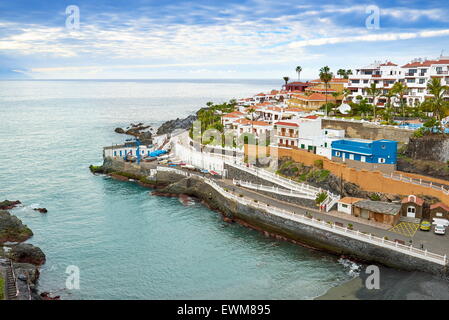 Puerto de Santiago, Tenerife, Isole Canarie, Spagna Foto Stock