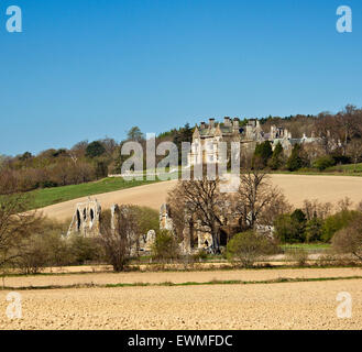 Bayham Abbey House. Foto Stock