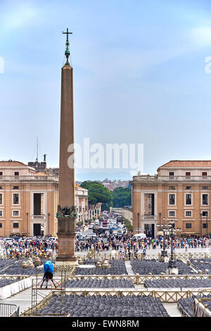 Città del Vaticano, il palazzo apostolico è la residenza ufficiale del Papa, che si trova nella Città del Vaticano Foto Stock