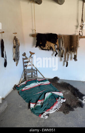 Il Kit Carson Museum a Rayado Colfax County New Mexico USA Foto Stock