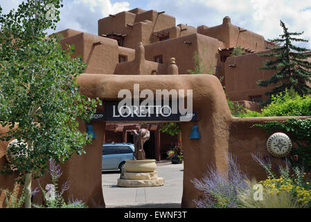 Inn and Spa at Loretto Santa Fe New Mexico USA Foto Stock