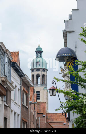 Il quartiere storico, Anversa, Belgio Foto Stock