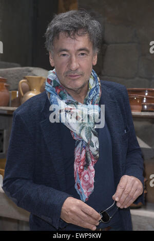 Photocall della serie TV 'Aquila Rossa' di Madrid con: Francesco Lorenzo dove: Madrid, Spagna Quando: 27 Apr 2015 Foto Stock