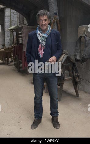 Photocall della serie TV 'Aquila Rossa' di Madrid con: Francesco Lorenzo dove: Madrid, Spagna Quando: 27 Apr 2015 Foto Stock