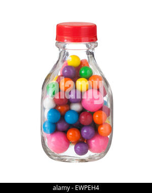 Multicolore palle di gomma bubble gum, close up Foto Stock