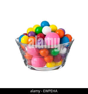 Multicolore palle di gomma bubble gum, close up Foto Stock