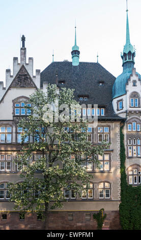 Lycee Internationale des Pontonniers, Strasburgo, Alsazia, Francia Foto Stock