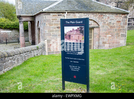 La protezione principale e storico edificio guardiola, Berwick-upon-Tweed, Northumberland, England, Regno Unito Foto Stock