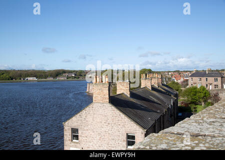 Foce del fiume Tweed, Berwick-upon-Tweed, Northumberland, England, Regno Unito Foto Stock