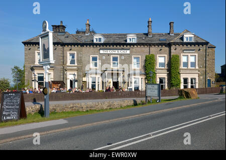 Mucca e vitello Inn, Ilkley W/Yorks Foto Stock