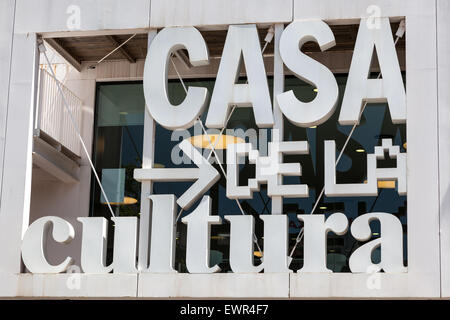 Casa della Cultura (spagnolo: Casa de la cultura) nella città di Lloret de Mar, Catalogna, Spagna Foto Stock