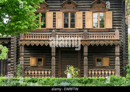 Colonia russa Alexandrowka , blocco House, Potsdam, Brandeburgo, Germania orientale, Foto Stock