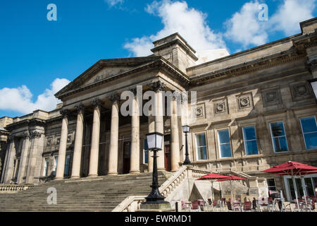 Central,Biblioteca,Liverpool,l'esterno,Inghilterra. Foto Stock