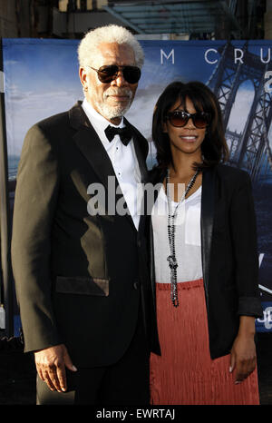 Morgan Freeman al 'Oblivion' Los Angeles Premiere al Dolby teatro di Aprile 10, 2013 a Hollywood. Foto Stock