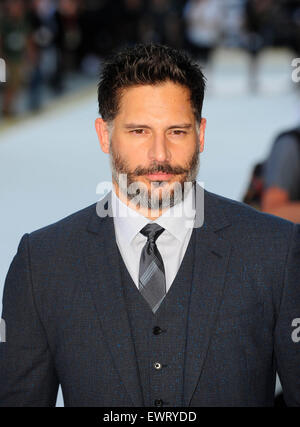 Londra, Regno Unito. Il 30 giugno, 2015. Joe Manganiello frequentando la premiere europeo di MAGIC MIKE XXL al La Vue West End di Londra il 30 giugno 2015 Credit: Peter Phillips/Alamy Live News Foto Stock