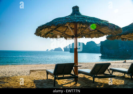 Tropical resort Foto Stock