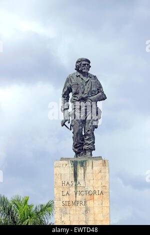 Che Guevara statua, di Piazza della Rivoluzione, Santa Clara, Cuba Foto Stock