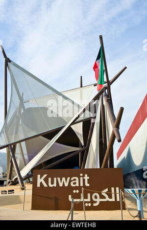 L'Italia, Milano Expo 2015, Kuwait pavillion Foto Stock