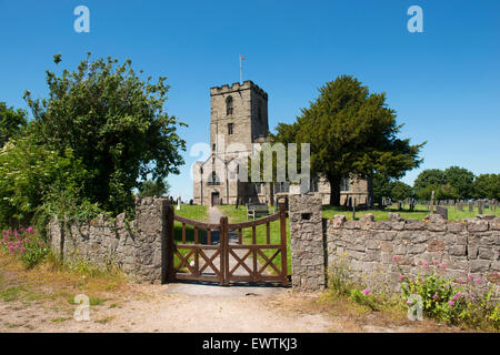 Priory chiesa di St Mary e St Hardulph in Breedon sulla collina, LEICESTERSHIRE REGNO UNITO Inghilterra Foto Stock