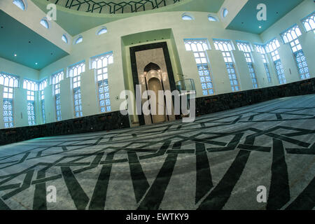 Moschea di Sarajevo interno Foto Stock