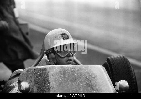 British Grand Prix di Formula Uno motor racing al Eglinton circuito vicino Liverpool. Giancarlo Baghetti in azione. Il 15 luglio 1961. Foto Stock