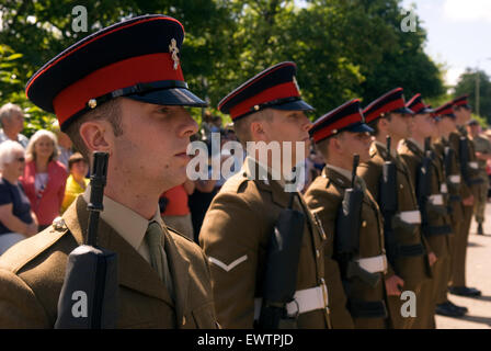 Addio al Festival di guarnigione, Bordon, Hampshire, Regno Unito. Sabato 27 Giugno 2015. Foto Stock