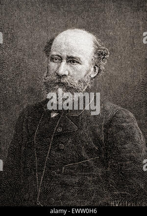 Octave Feuillet, 1821 - 1890. Il romanziere francese e il drammaturgo. Foto Stock