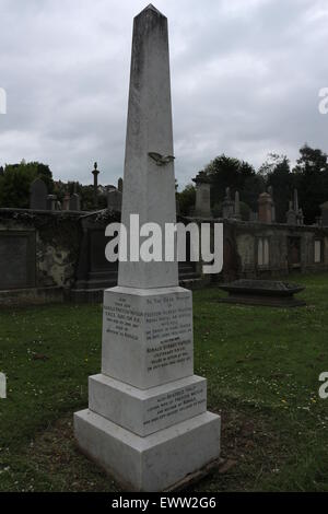 Preston watson presso il cimitero occidentale dundee Foto Stock