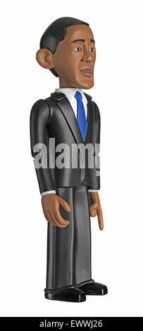 Il presidente Barack Obama doll Foto Stock