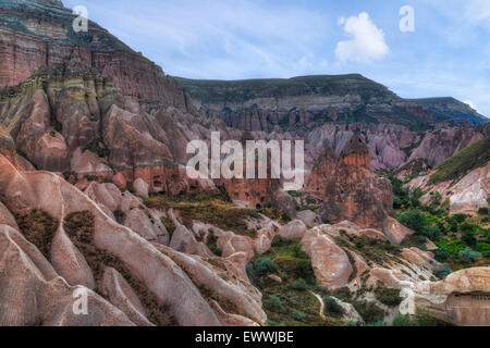 Red Valley, Cappadocia, Goereme, Anatolia, Turchia Foto Stock