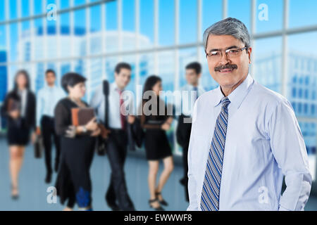 Indian Business Partner collega Foto Stock