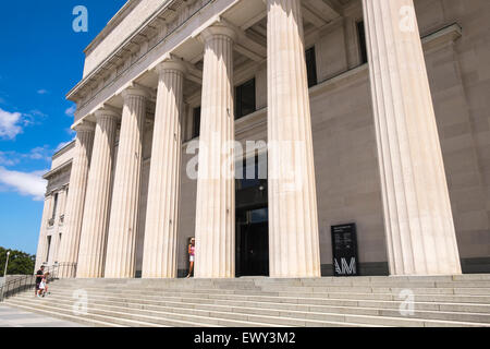 Il museo di Auckland edificio in auckland domain, Parnell, Nuova Zelanda. Architettura neoclassica Foto Stock