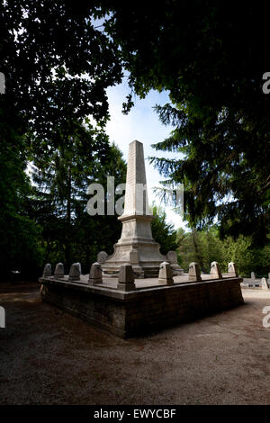 Memoriale francese di Saint Mihiel salienti e Prima Guerra Mondiale battlefield in Francia, a sud di Verdun Foto Stock