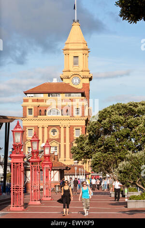 Ferry Terminal,Downtown,porto di Auckland,Auckland, Nuova Zelanda Foto Stock