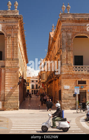 Ciutadella. Minorca. Isole Baleari. Spagna. Europa Foto Stock