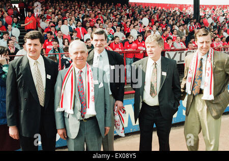 Middlesbrough 2-1 Luton, League Division One corrispondono a Ayresome Park, domenica 30 aprile 1995. L'ultima partita giocata a Ayresome Park. Addio a Ayresome Park. Foto Stock