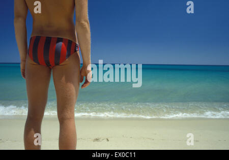 ITA, Italia, Sardegna, presso la spiaggia del sud Sardegna. ITA, Italien, Sardinien, am Strand von Sued-Sardinien. Foto Stock